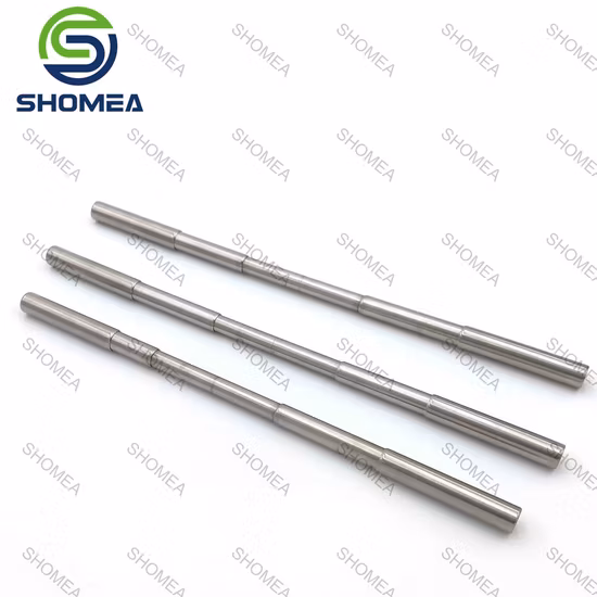 Antenna telescopica personalizzata in ottone nichelato con filettatura maschio
