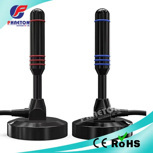 Antenna DVB per auto da interno, DVB magnetico digitale da interno VHF/UHF